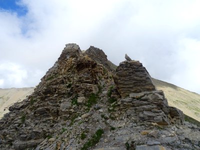 Col de la Règue 2725m ... je suis arrivé par le haut ... c… 