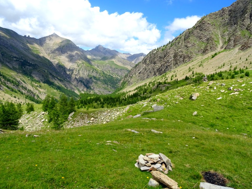 Dans le vallon du Rabioux 