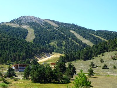 Station de ski, Gréolières-les-Neiges, Alpes-Maritimes 