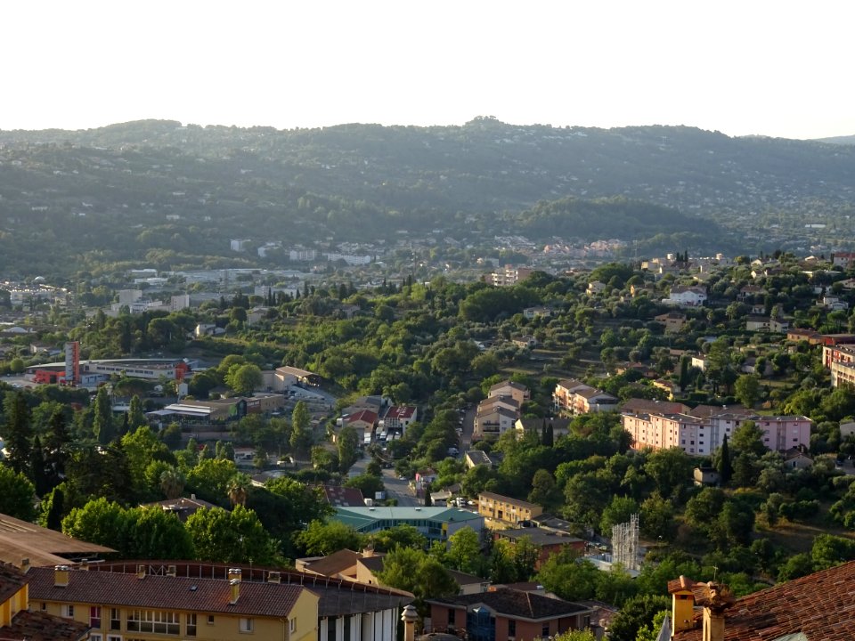 Vue sur Grasse, Alpes-Maritimes 
