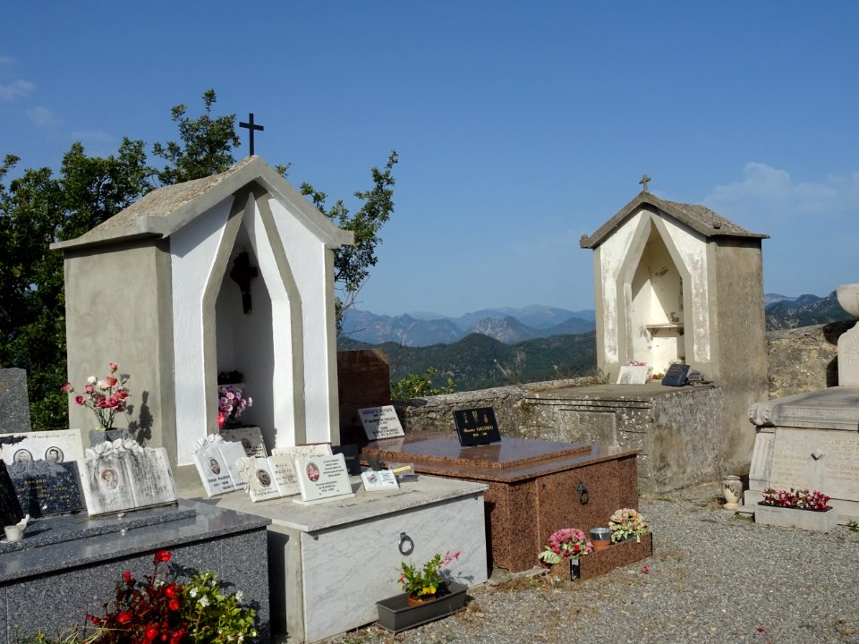 Cimetière, Tourette-du-Château, Alpes-Maritimes 