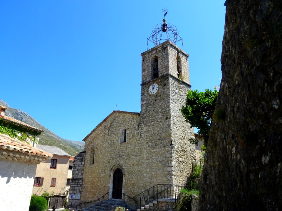Eglise Saint-Pierre, Gréolières, Alpes-Maritimes 