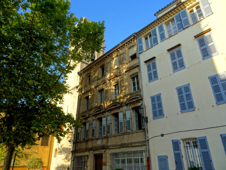 Immeubles près de la cathédrale Notre-Dame-du-Puy, Grasse,… 