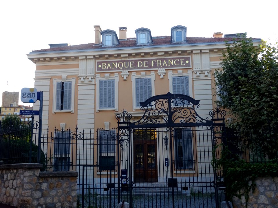 Banque de France, Grasse, Alpes-Maritimes 