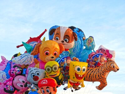 Sky children's characters fun