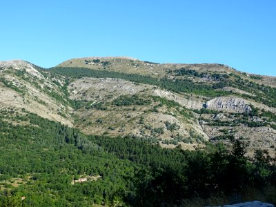 Paysage, entre le col du Ferrier et le col de la Sine, Alp… 
