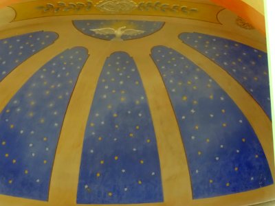 Coupole de la chapelle Sainte-Anne, Tourette-du-Château, A… 