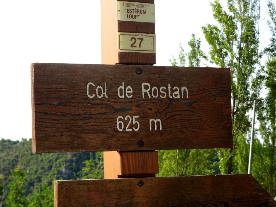 Col de Rostan, 625m, Alpes-Maritimes 