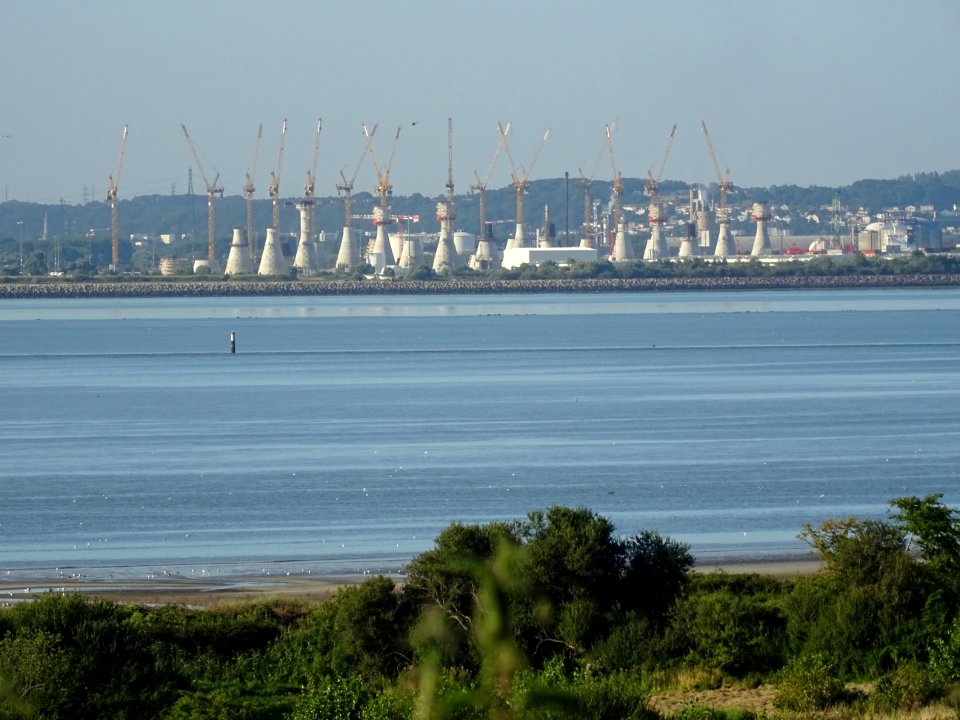 Port du Havre, Seine-Maritime, depuis Pennedepie, Calvados… 