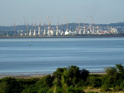 Port du Havre, Seine-Maritime, depuis Pennedepie, Calvados… 
