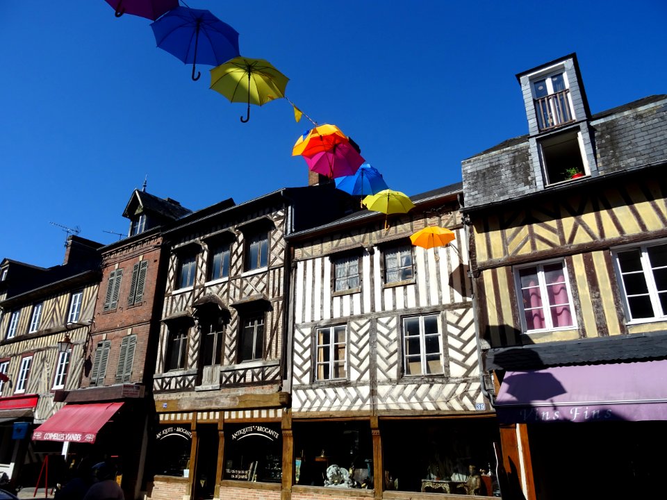 Maisons à colombage, Cormeilles, Eure 