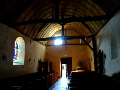 Eglise Saint-Benoît, Saint-Benoît-des-Ombres, Calvados 