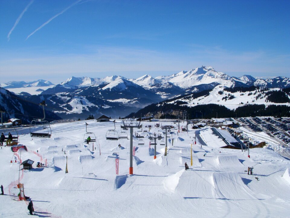 Snowpark alps avoriaz