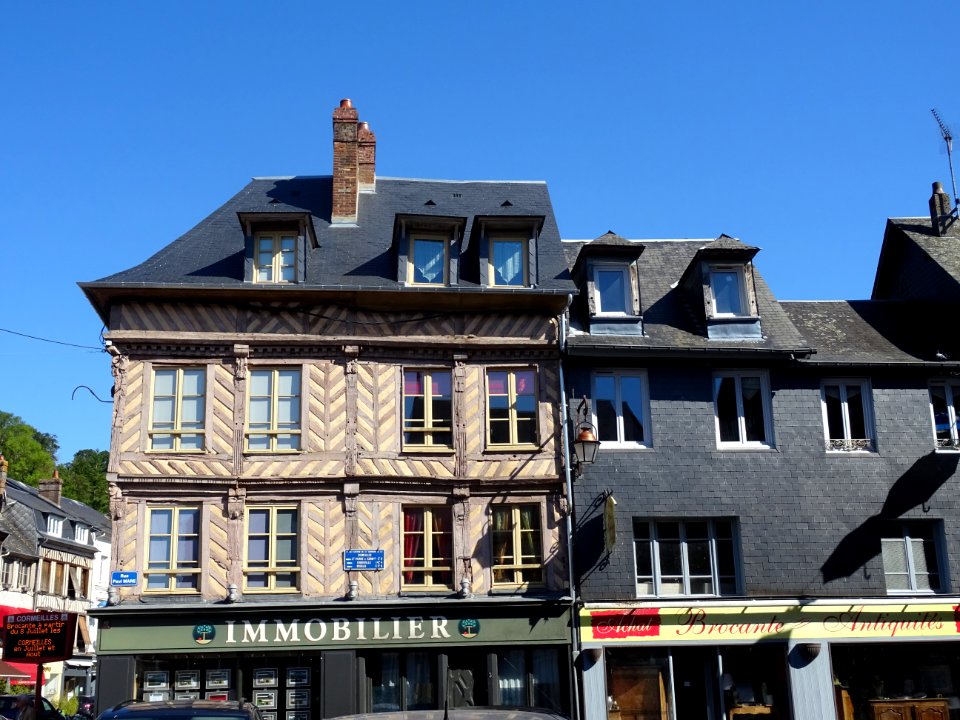 Maisons à colombage, Cormeilles, Eure 