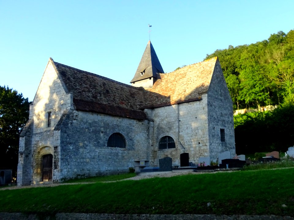 Eglise Saint-Georges, Fiquefleur-Equainville, Calvados 