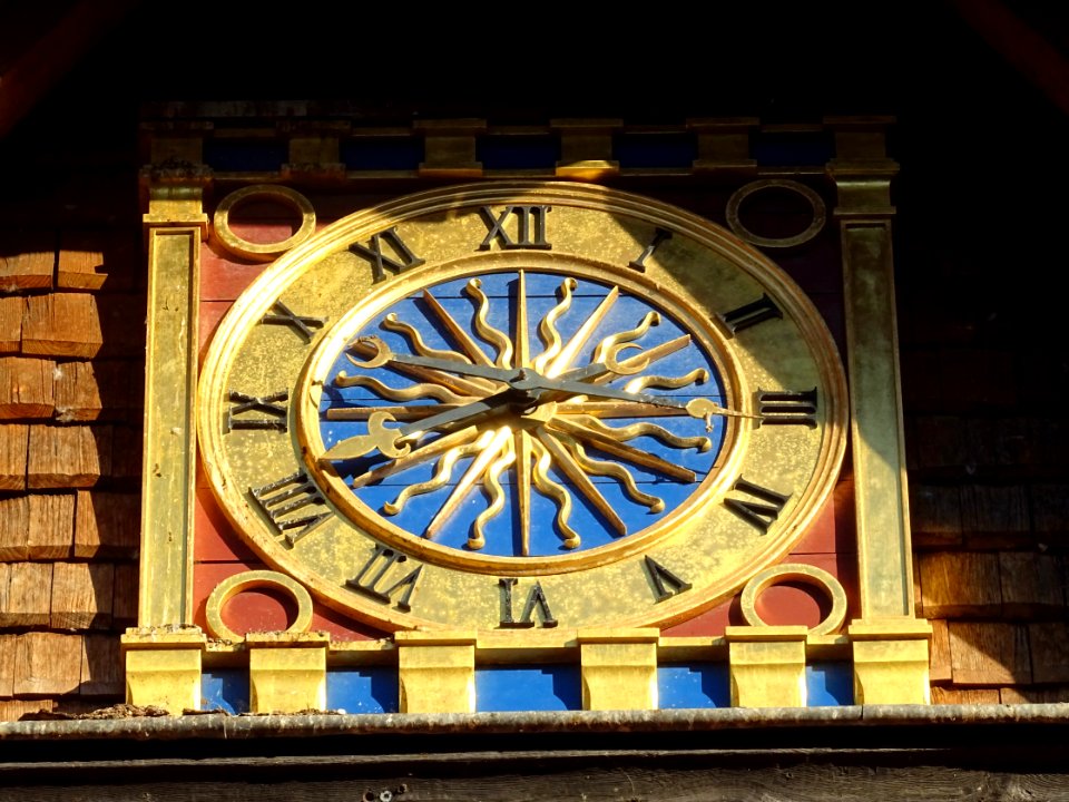 Horloge, Lieutenance de Honfleur, Honfleur, Calvados 