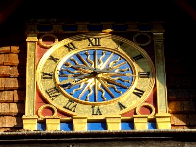 Horloge, Lieutenance de Honfleur, Honfleur, Calvados 