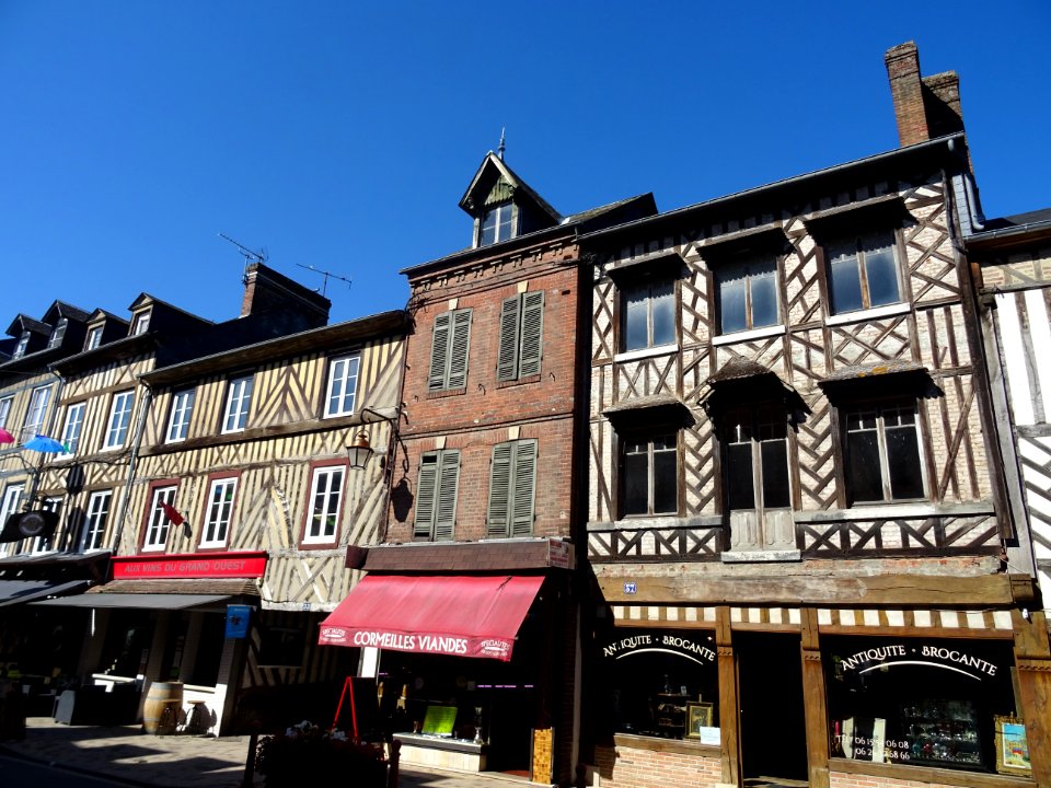 Maisons à colombage, Cormeilles, Eure 