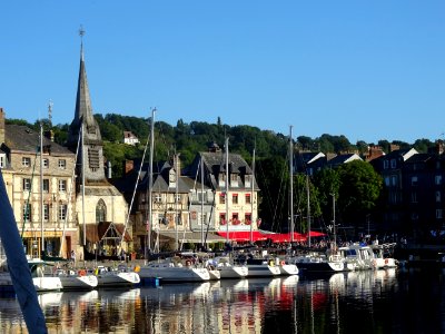 Rivière la Morelle, Port de Honfleur et la chapelle Saint-… 