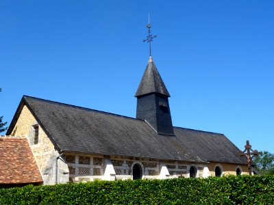 Eglise Saint-Benoît, Saint-Benoît-des-Ombres, Calvados 