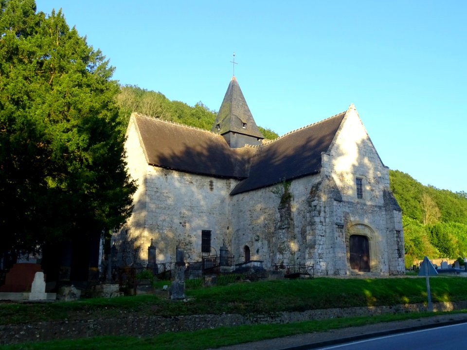 Eglise Saint-Georges, Fiquefleur-Equainville, Calvados 