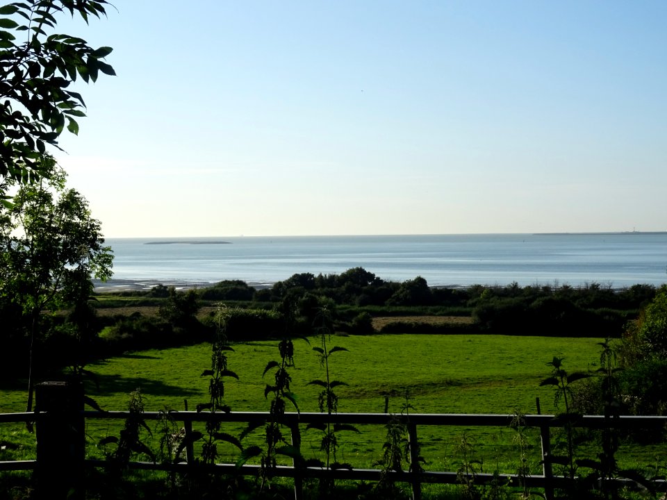 La mer depuis Pennedepie, Calvados 