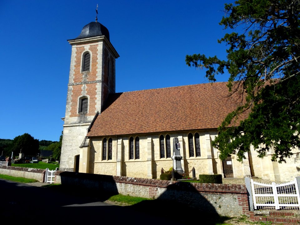 Eglise Notre-Dame, Le Mesnil-sur-Blangy, Calvados 
