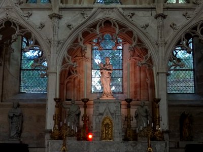 Autel, abbaye de Saint-Seine, Saint-Seine-l'Abbaye, Côte-d… 