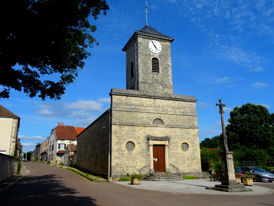 Eglise Saint-Georges et Saint-Eutrope, Bligny-le-Sec, Côte… 