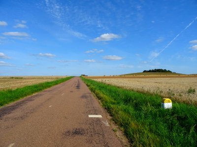 Sur la route entre Bligny-le-Sec et Saint-Seine-l'Abbaye, … 