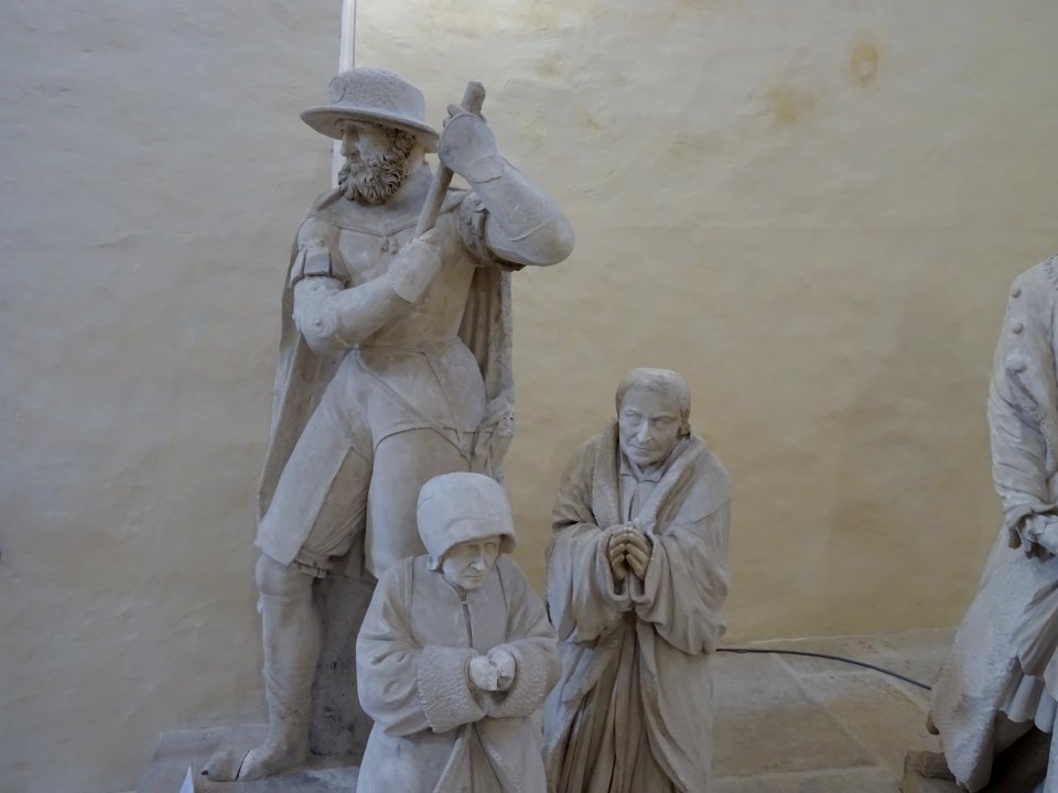 Mise au tombeau du Christ, église Saint-Vorles, Châtillon-… 