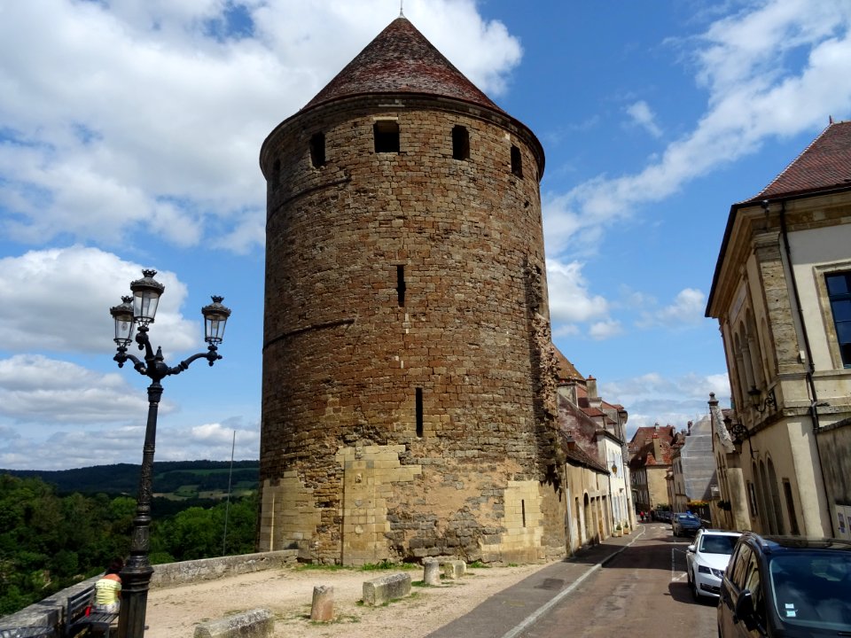 Tour de la Géhenne, fin XIVème siècle, Semur-en-Auxois, Cô… 