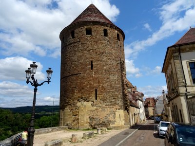 Tour de la Géhenne, fin XIVème siècle, Semur-en-Auxois, Cô… 