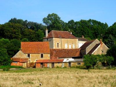 Ferme entre Sauvigny-le-Bois et Montjalin, Yonne 