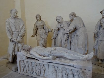 Mise au tombeau du Christ, église Saint-Vorles, Châtillon-… 