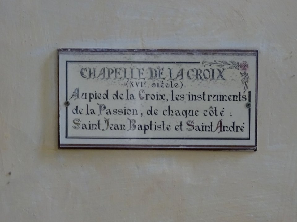 Chapelle de la Croix, église Saint-Vorles, Châtillon-sur-S… 