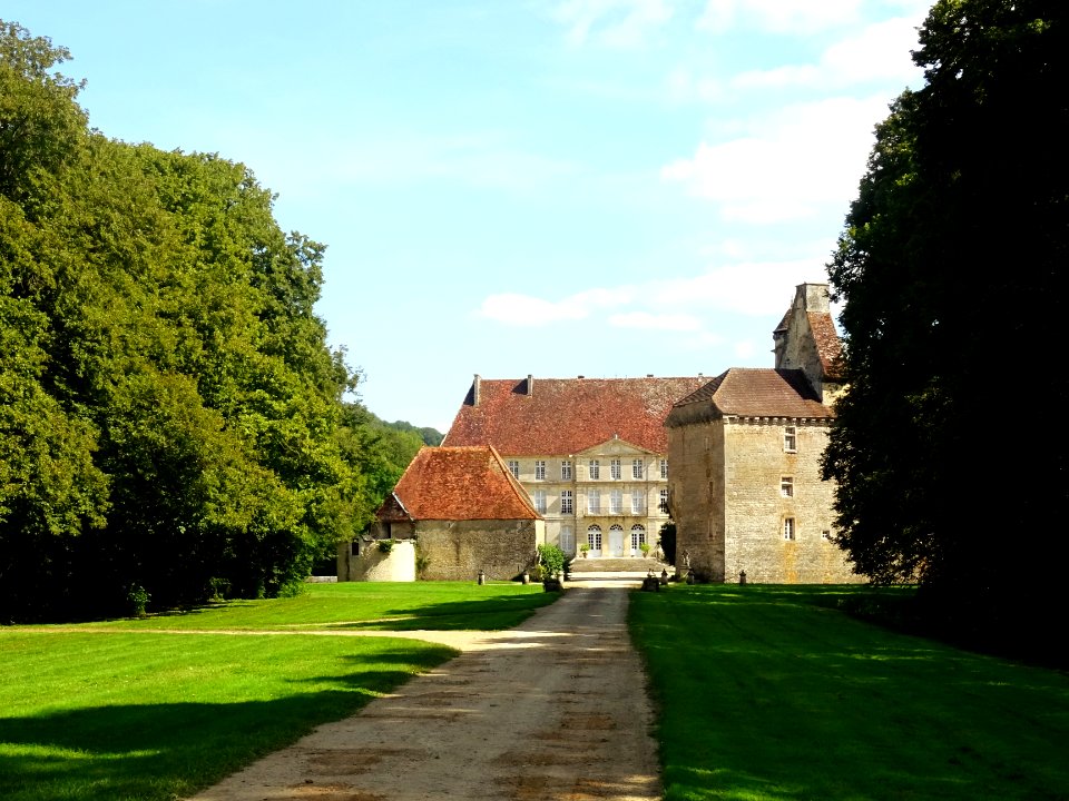 Les vieux et nouveau châteaux, Thenissey, Côte-d'Or 