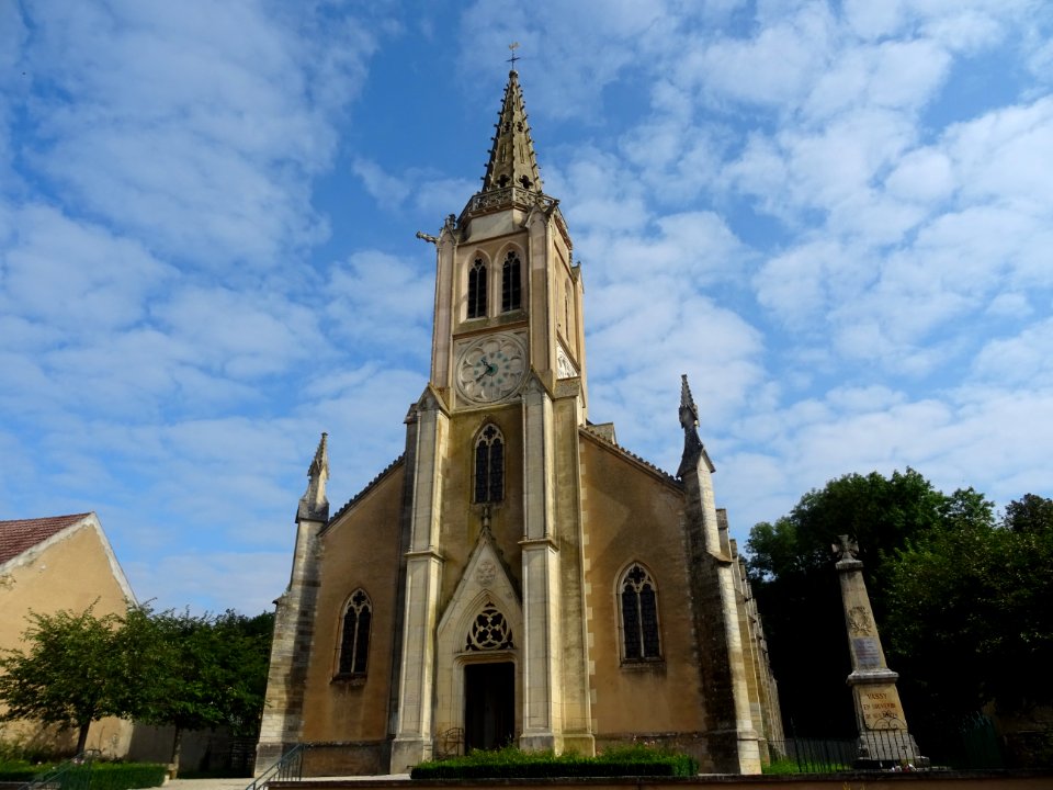 Eglise Saint-Martin, Vassy, Yonne 