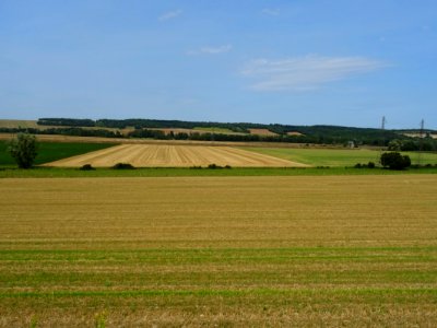 Dans la plaine entre Cusy et Argenteuil-sur-Armançon, Yonn… 