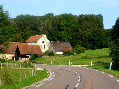 Chapelle de la corroirie de la Chartreuse de Lugny, commun… 