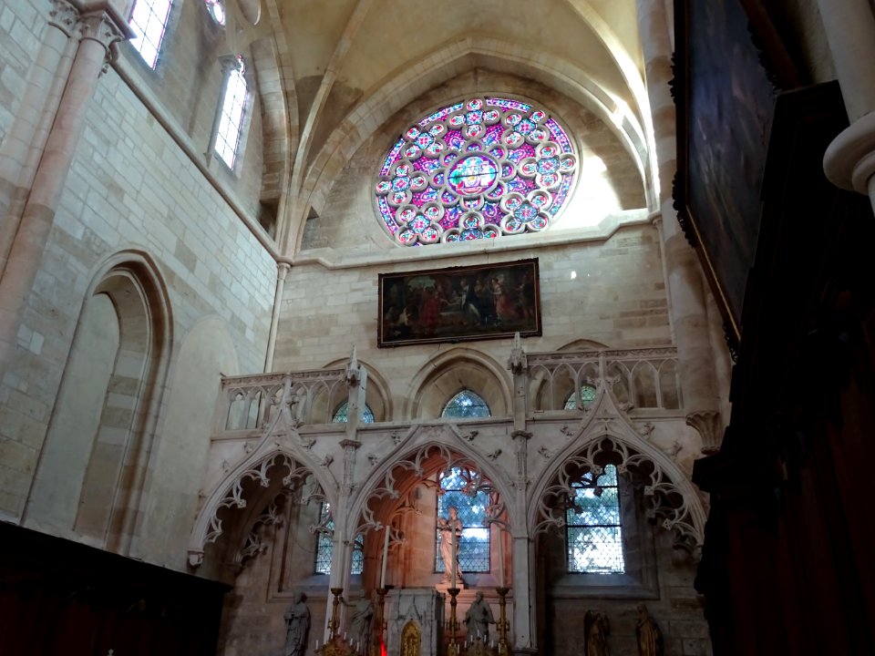 Intérieur, abbaye de Saint-Seine, Saint-Seine-l'Abbaye, Cô… 