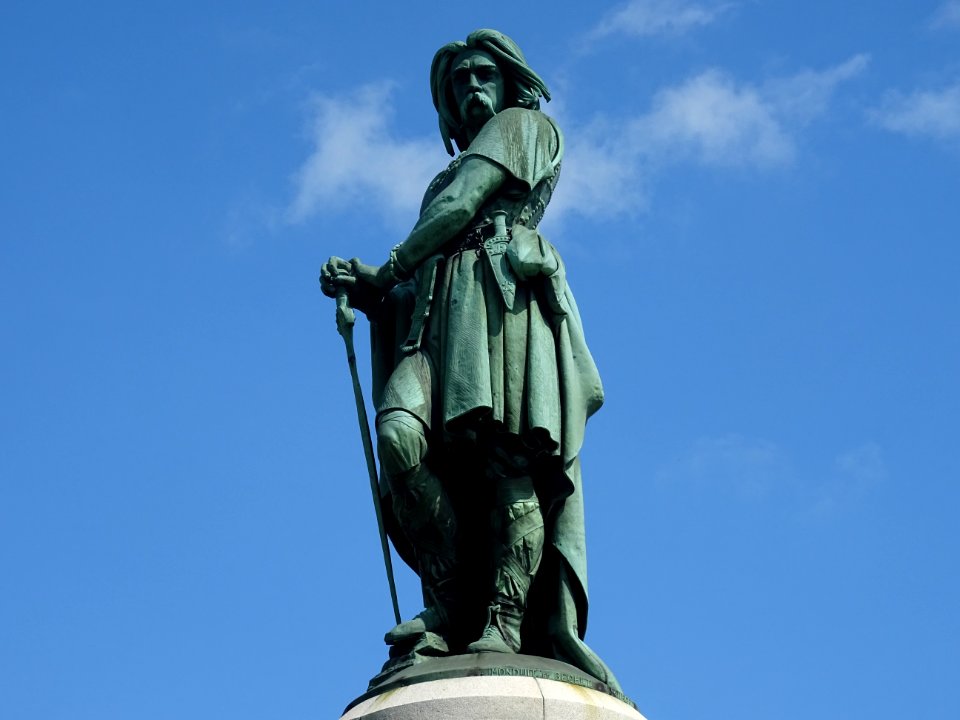 Statue de Vercingétorix, Alise-Sainte-Reine, Côte-d'Or 