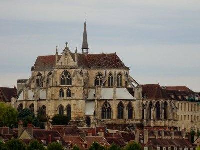 Abbatiale Saint-Germain, Auxerre, Yonne 