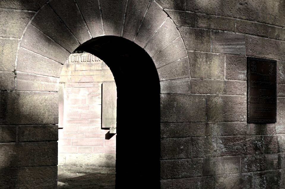 Monument arch castle