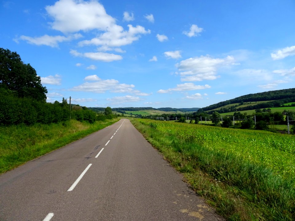 Sur la route entre Gissey-sous-Flavigny et Thenissey, Côte… 