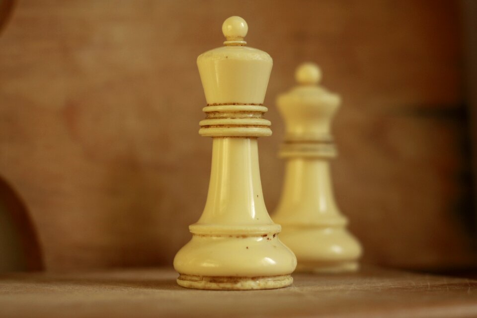 Strategy pawn chess pieces