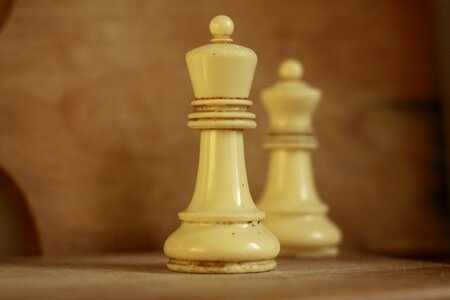 Strategy pawn chess pieces photo