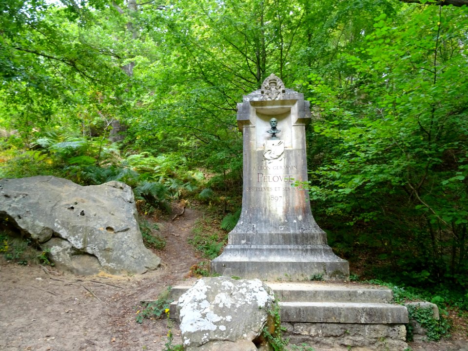 Statue de Léon Germain Pelouse, peintre de la fin du 19ème… 