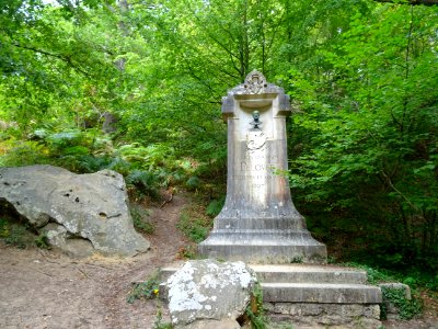 Statue de Léon Germain Pelouse, peintre de la fin du 19ème… 