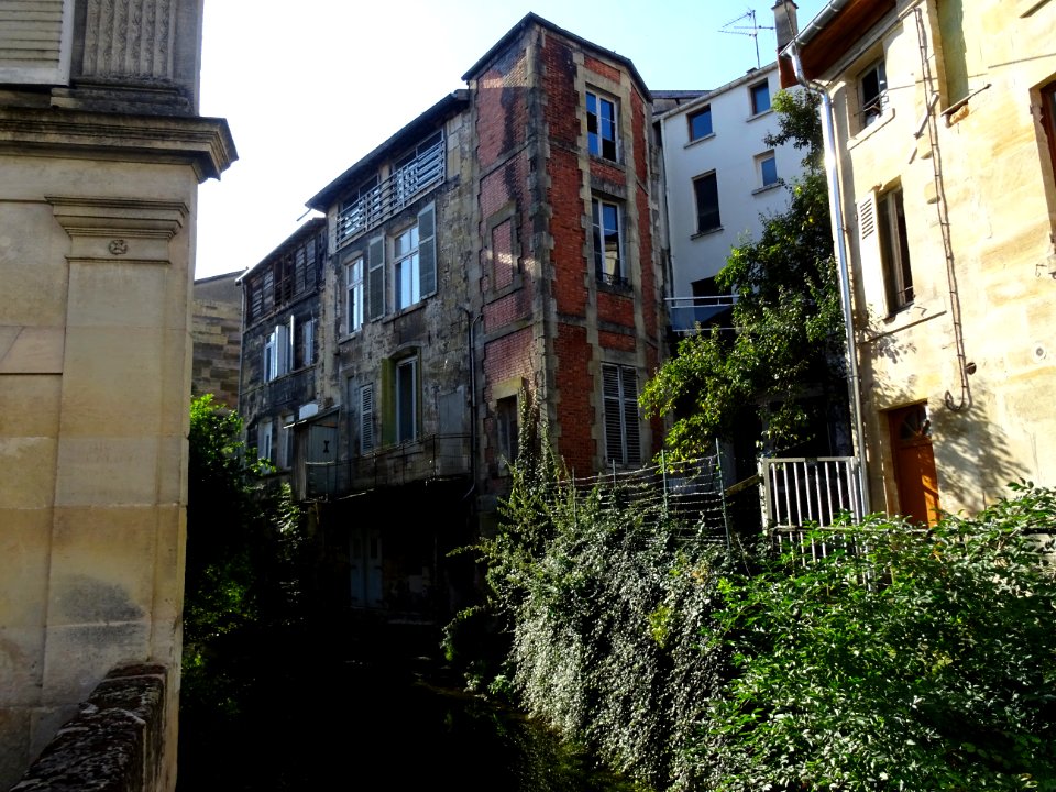 Canal des usines, Bar-le-Duc, Meuse 